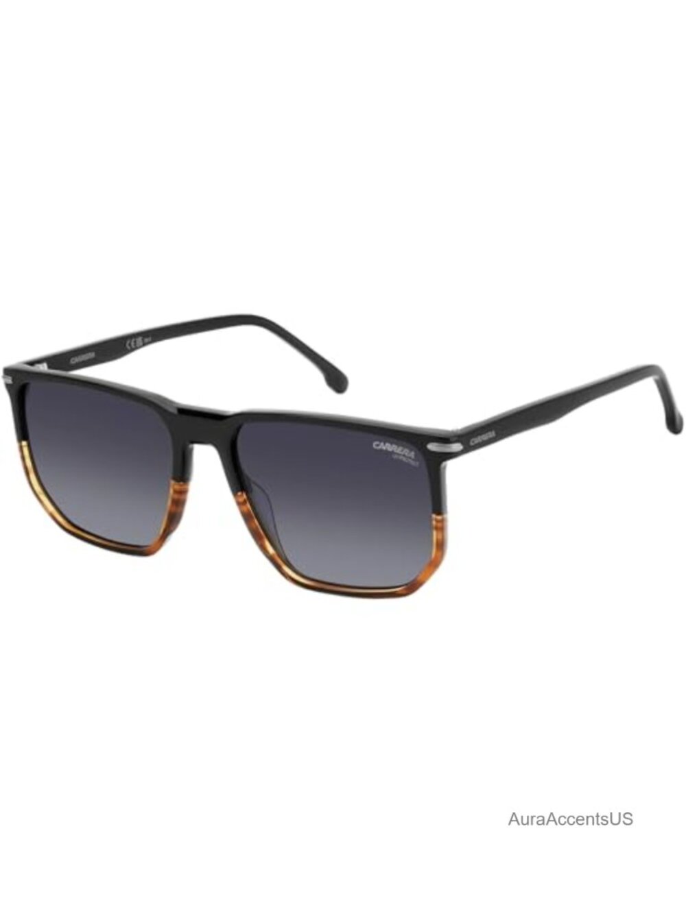 Men's Wrap Around Geometric Sunglasses Scratch Resistant Full Frame